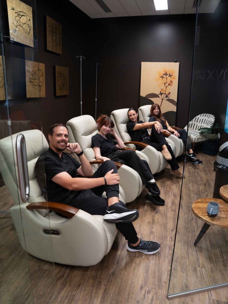 onyx gilbert dr kasey dr stephanie dr chelsea receptionist in iv lounge